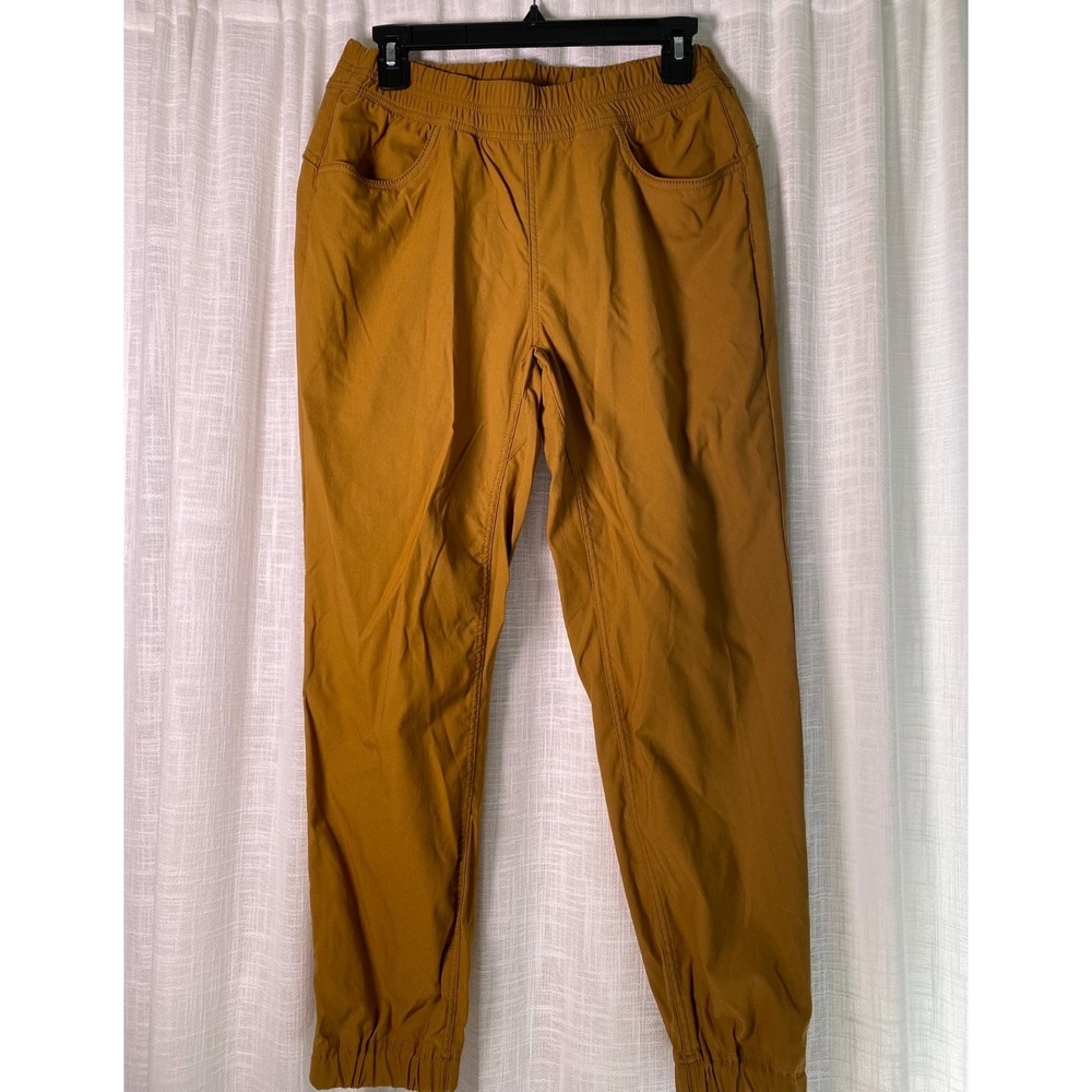 PrAna Halle E-Waist Jogger II Womens 12 Antique Bronze Stretch Hiking NWOT